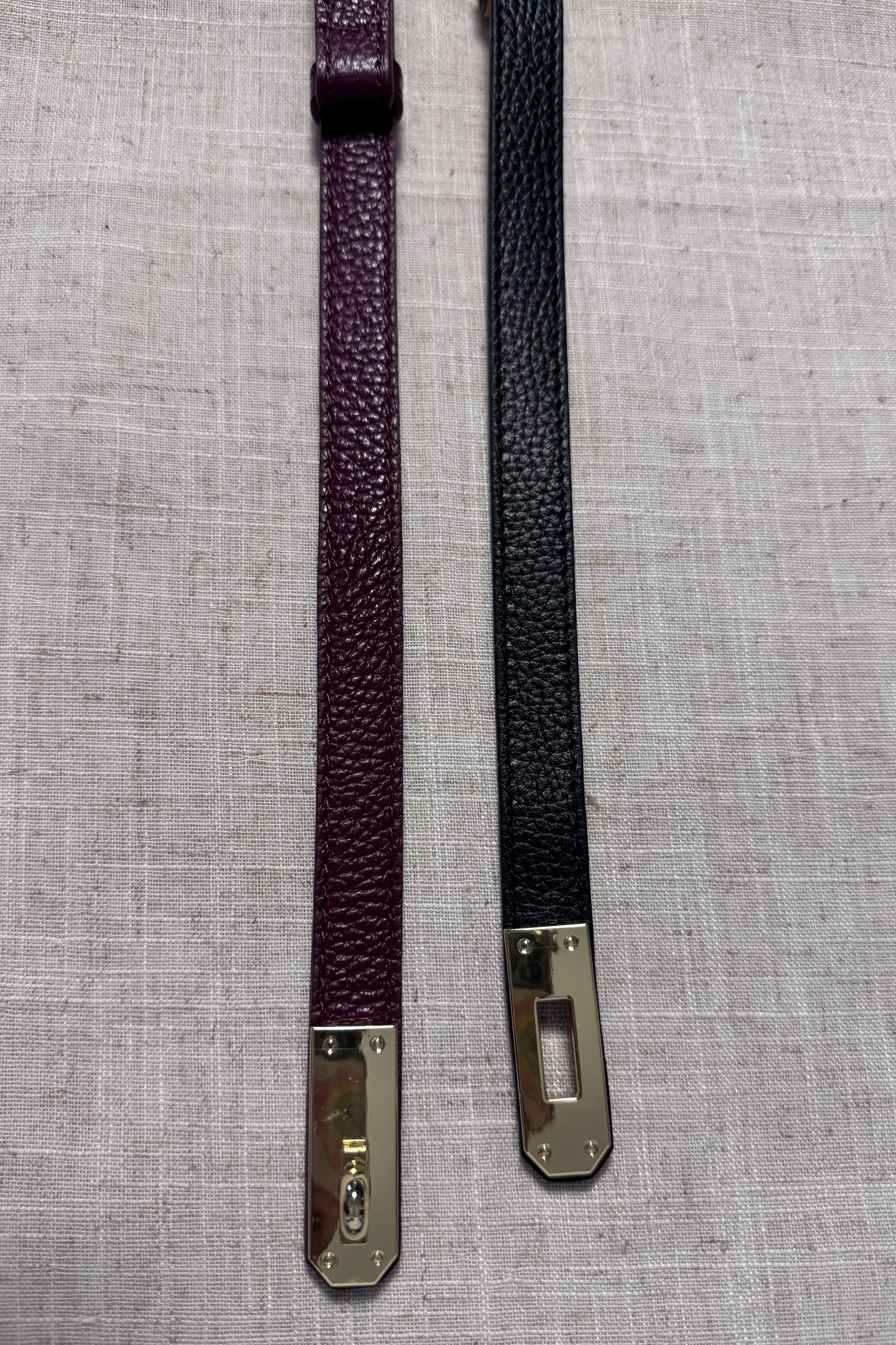 Cintura Hermira in vera pelle Made in Italy