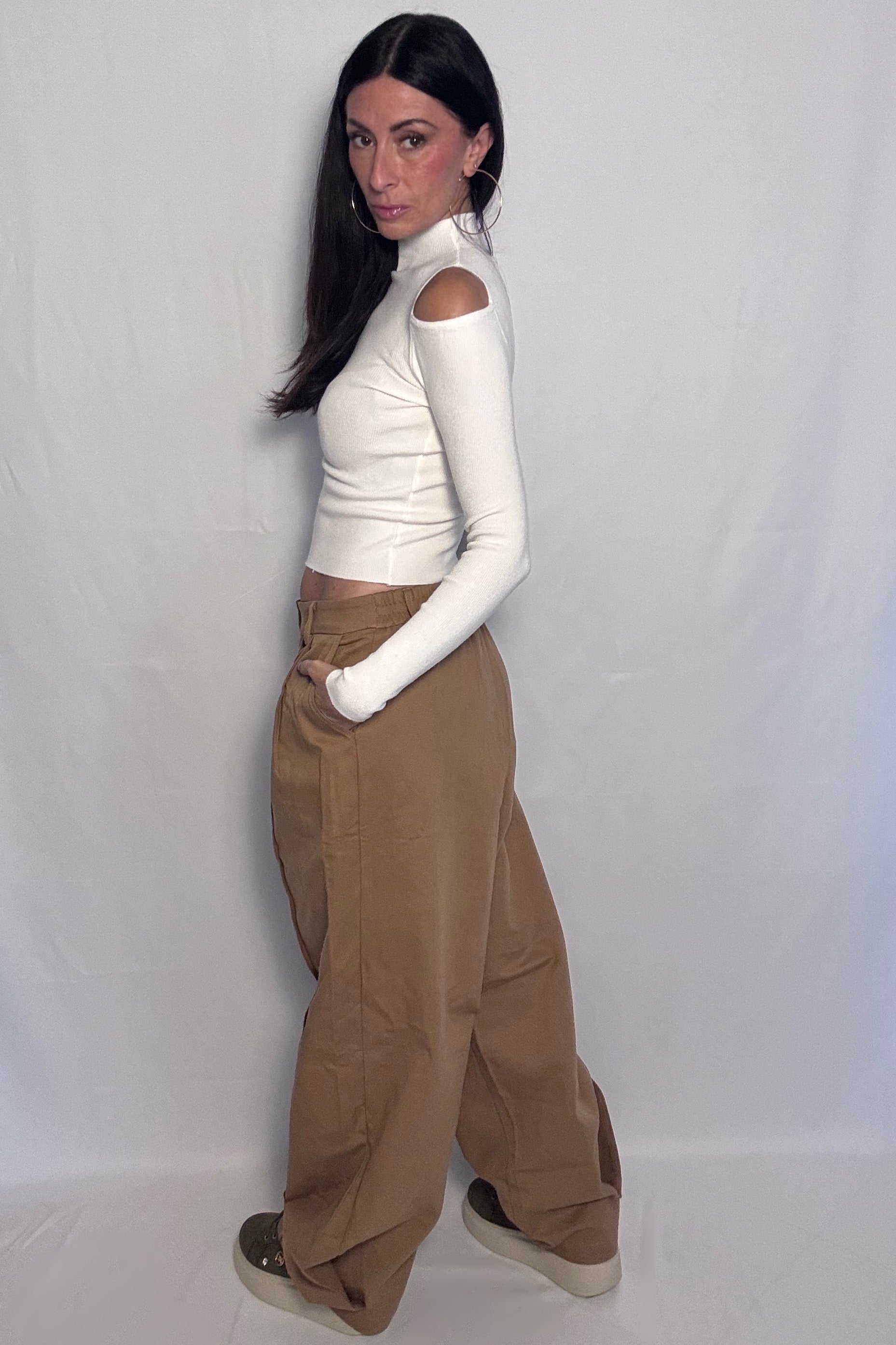 Jeans balloon Thea biscotto