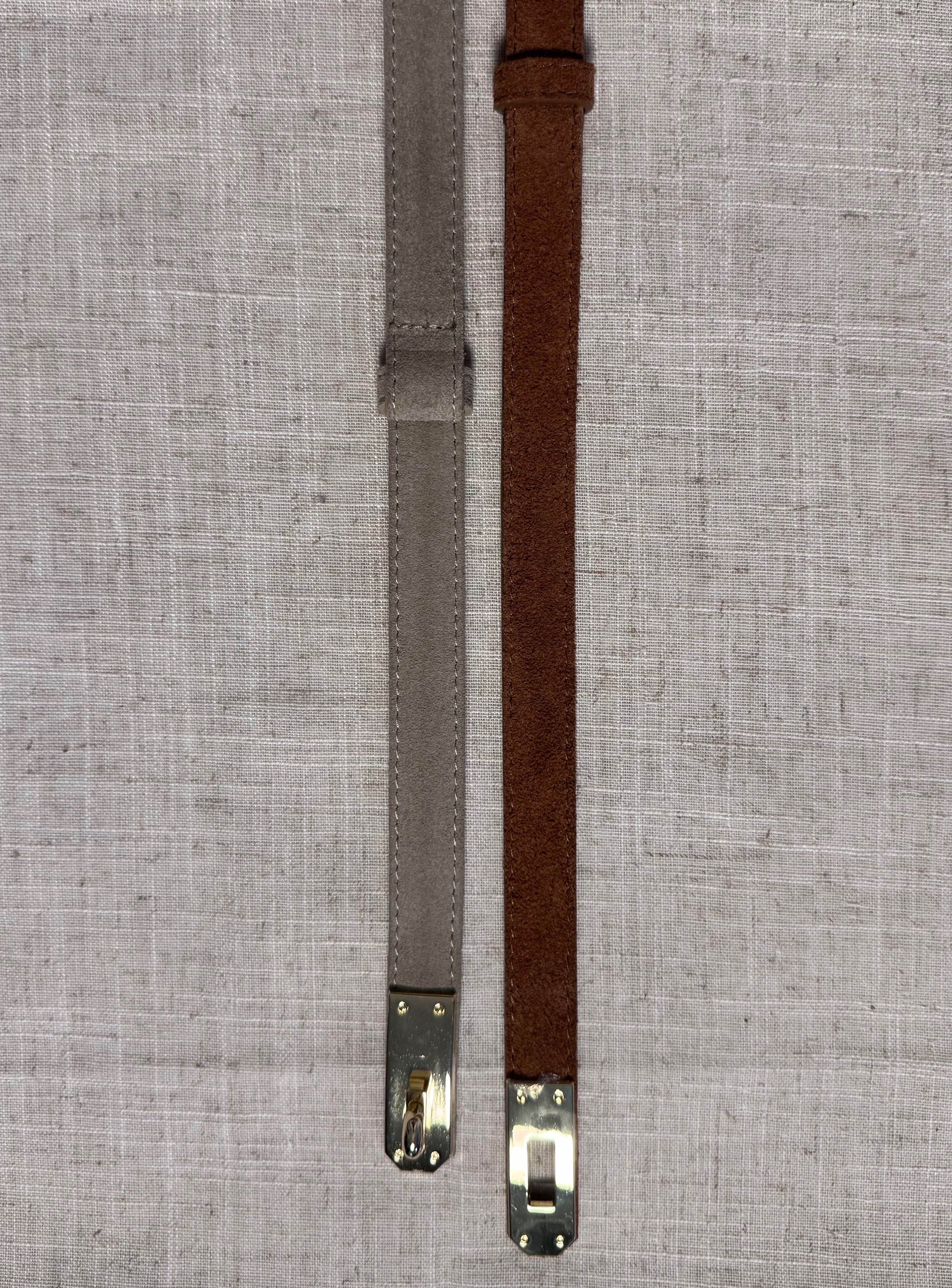 Cintura Hermira in vera pelle Made in Italy