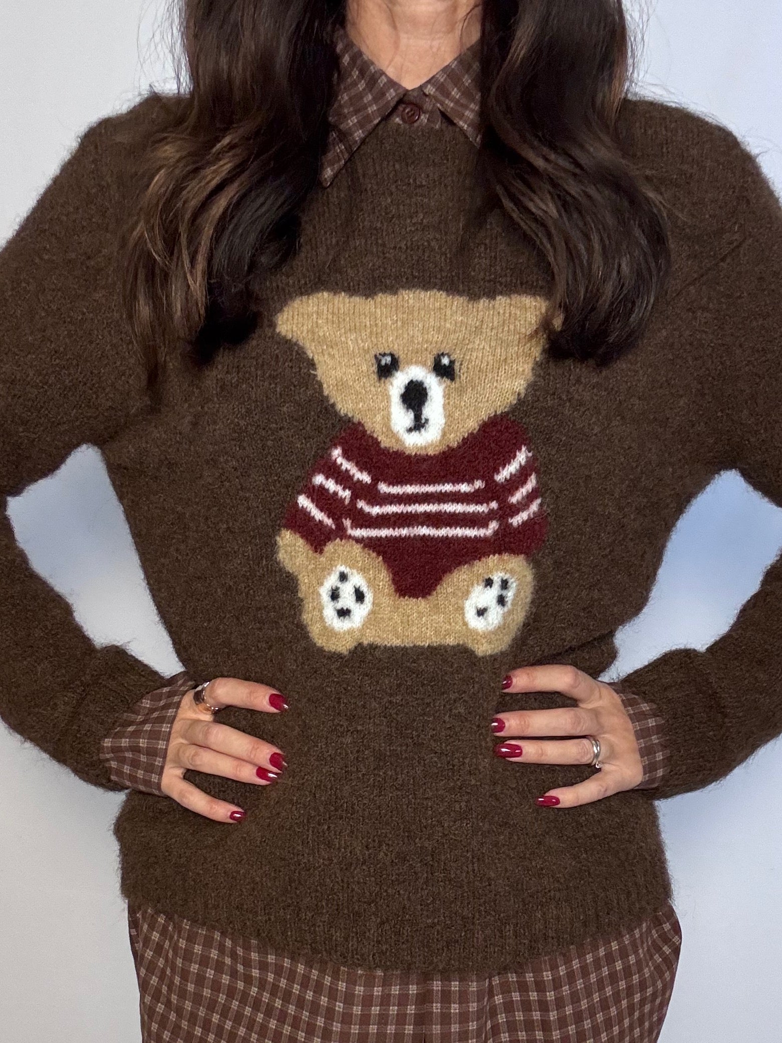 Pull Teddy cioccolato