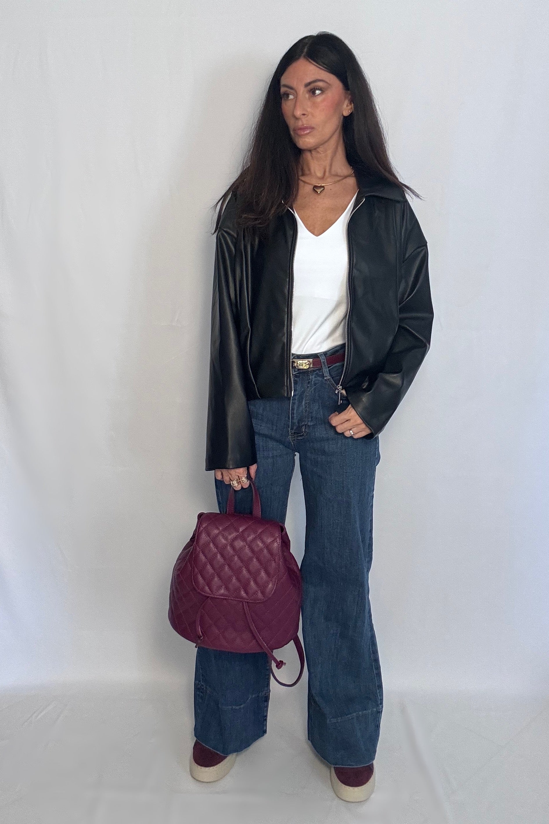 Bomber Desy nero