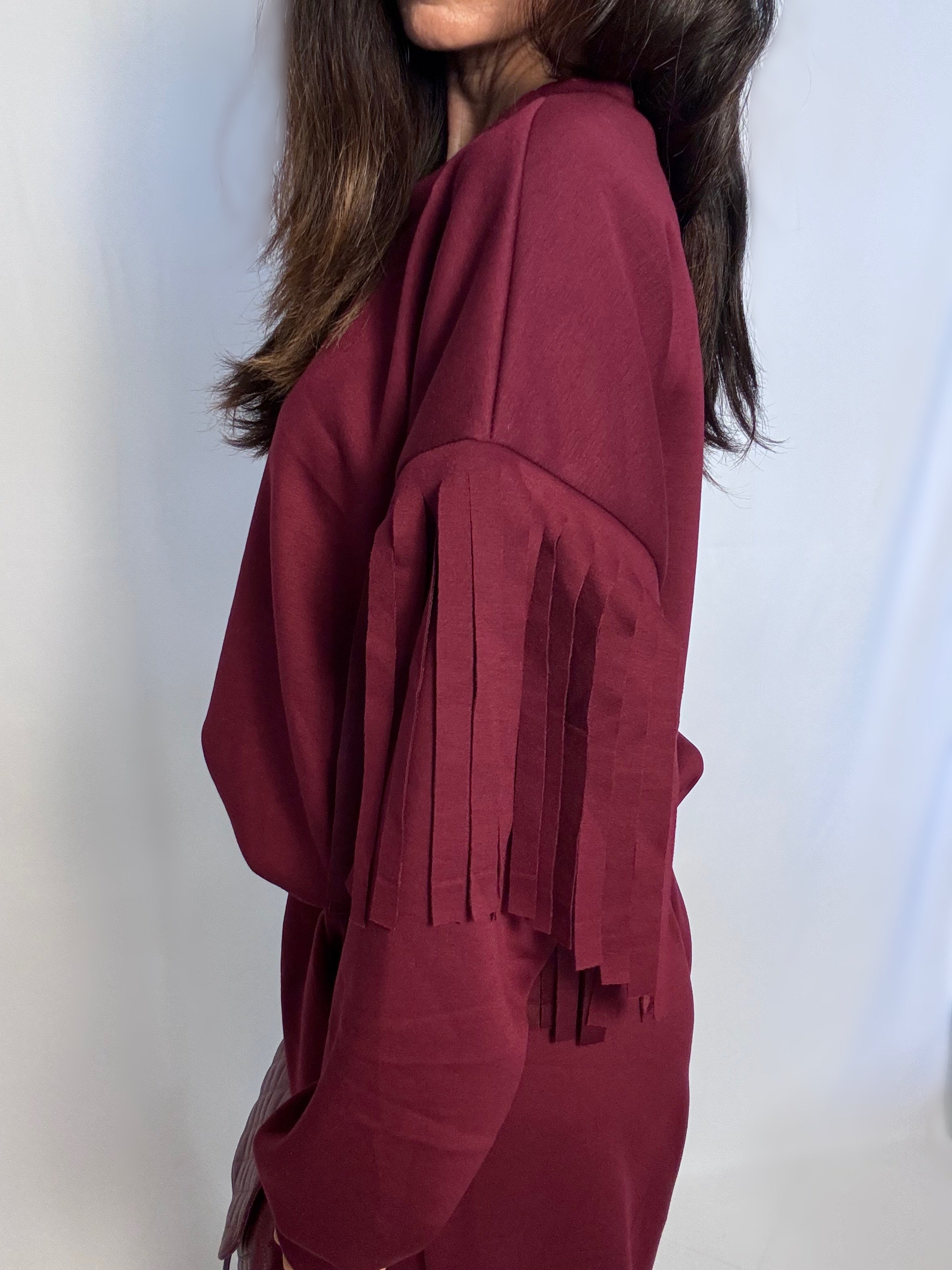 Coordinato frange Hope vino