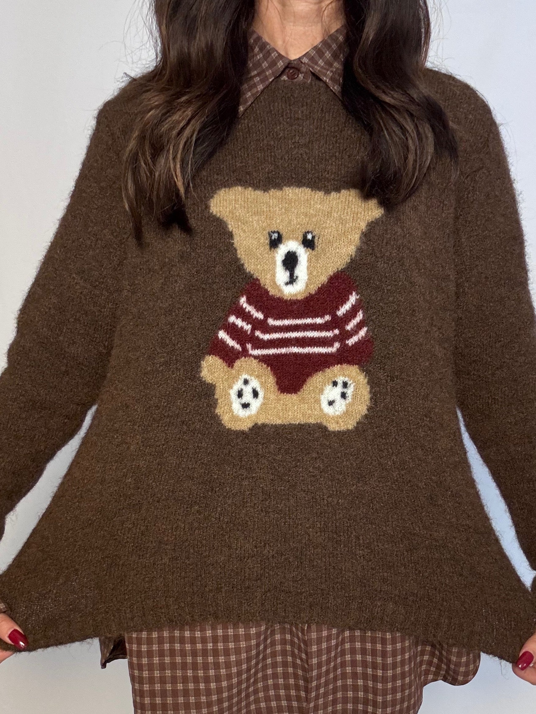 Pull Teddy cioccolato