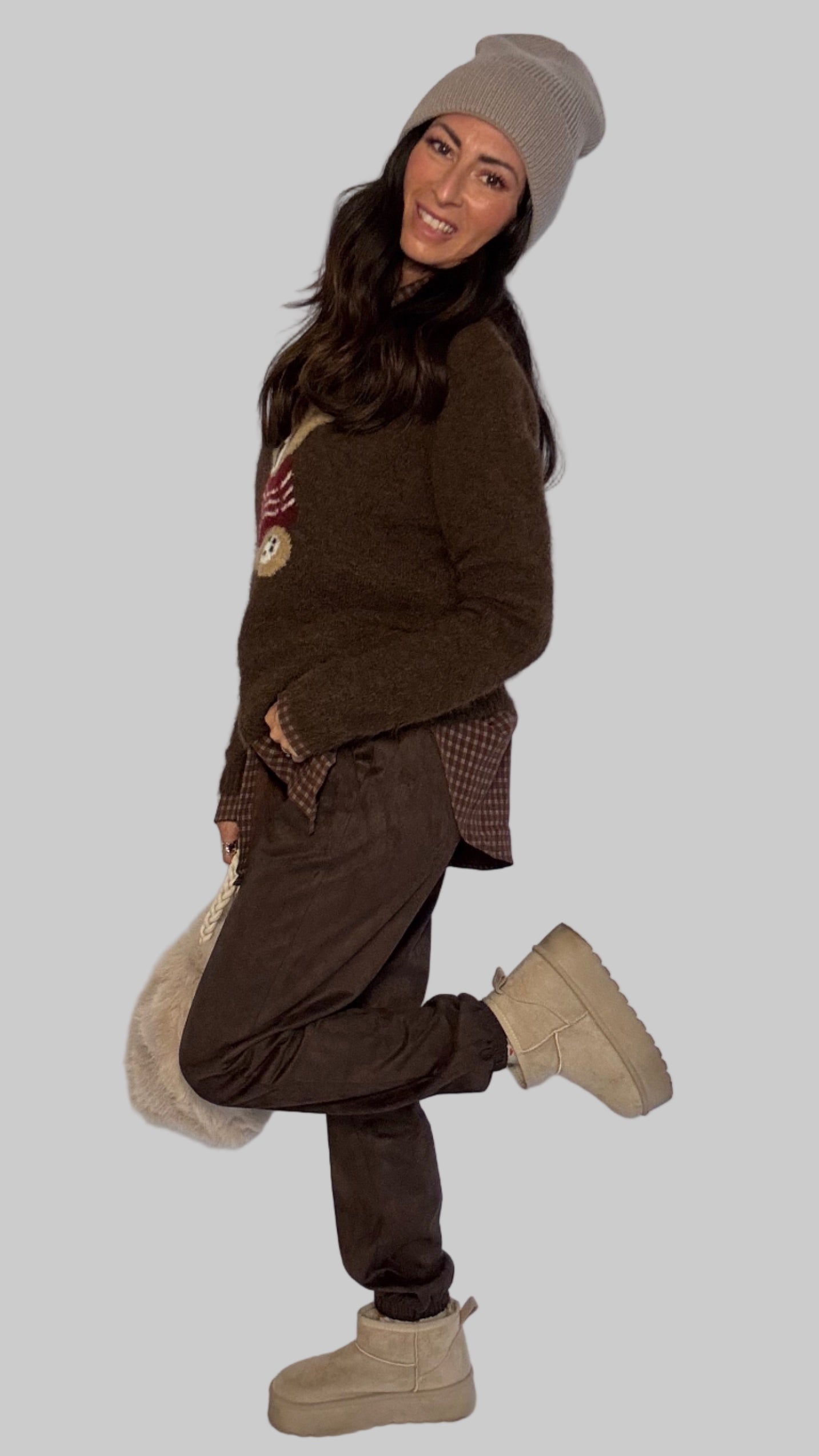 Pull Teddy cioccolato