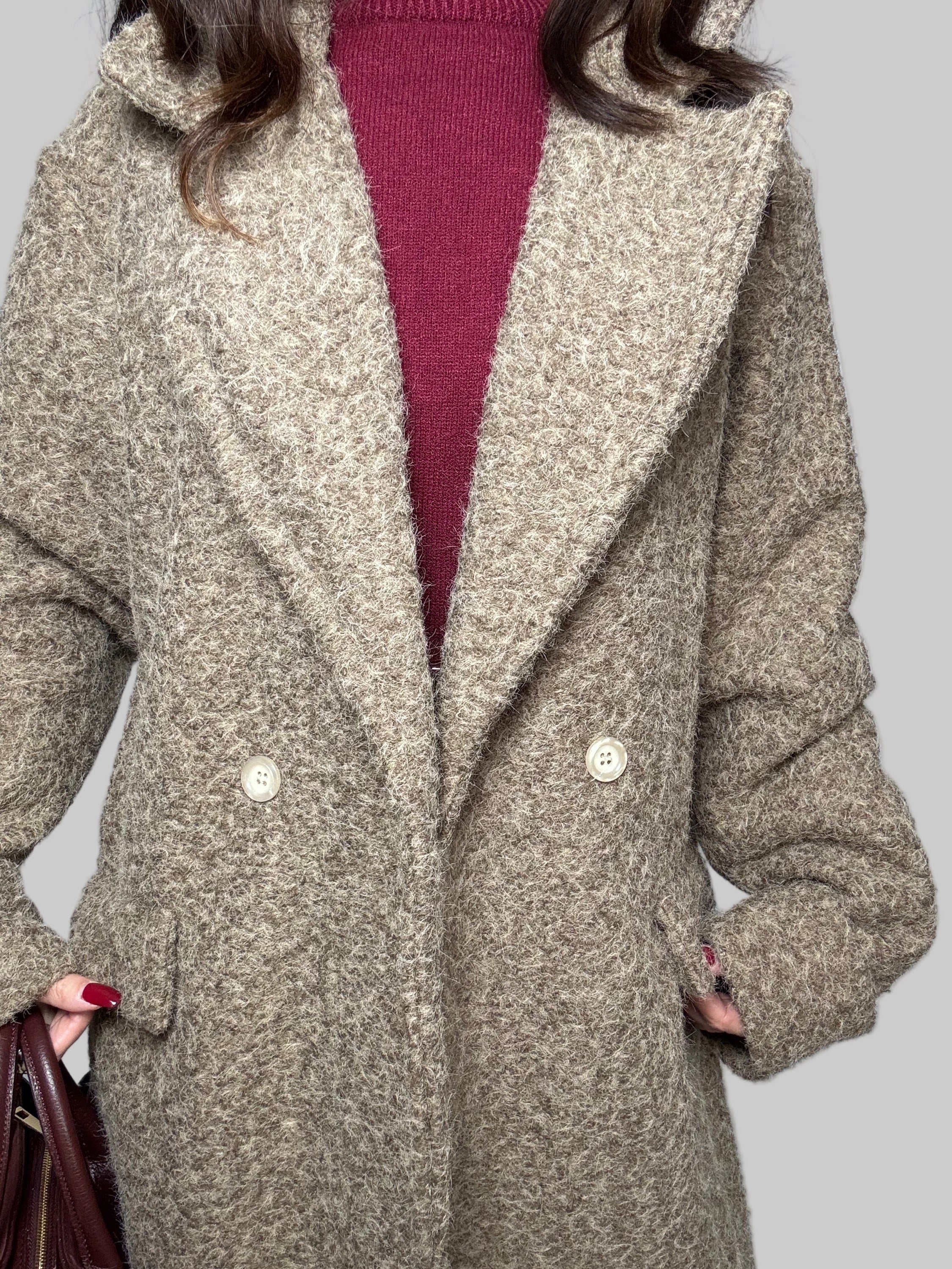 Cappotto over Hannah fango