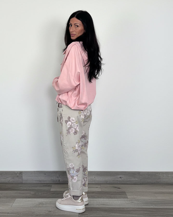 Bomber Peonia rosa