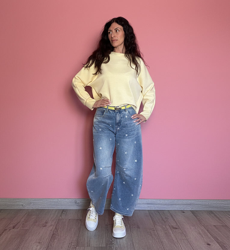 Jeans balloon Margherite