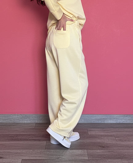 Pantalone Limoncello giallo