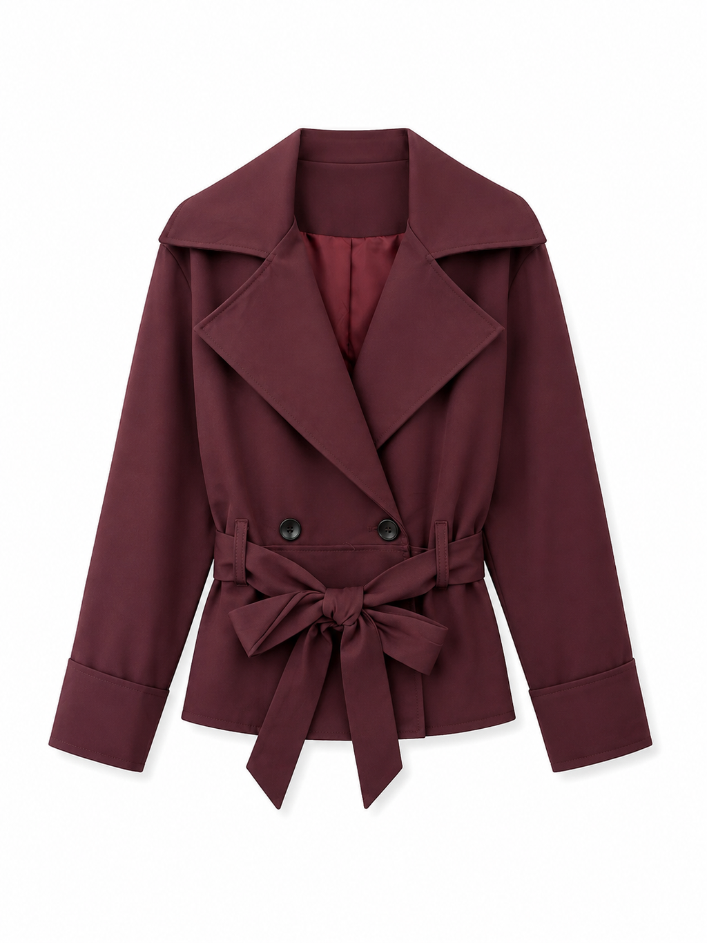 Mini trench London prugna