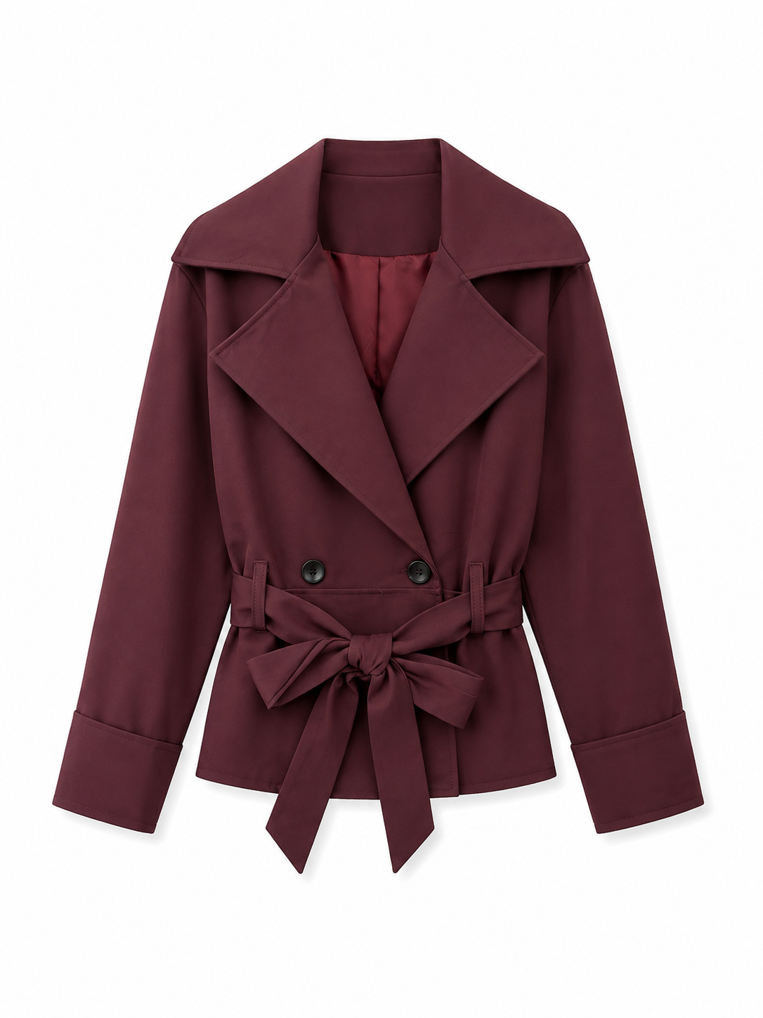 Mini trench London prugna