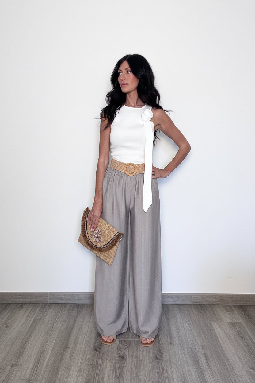Pantalone Soleil fango