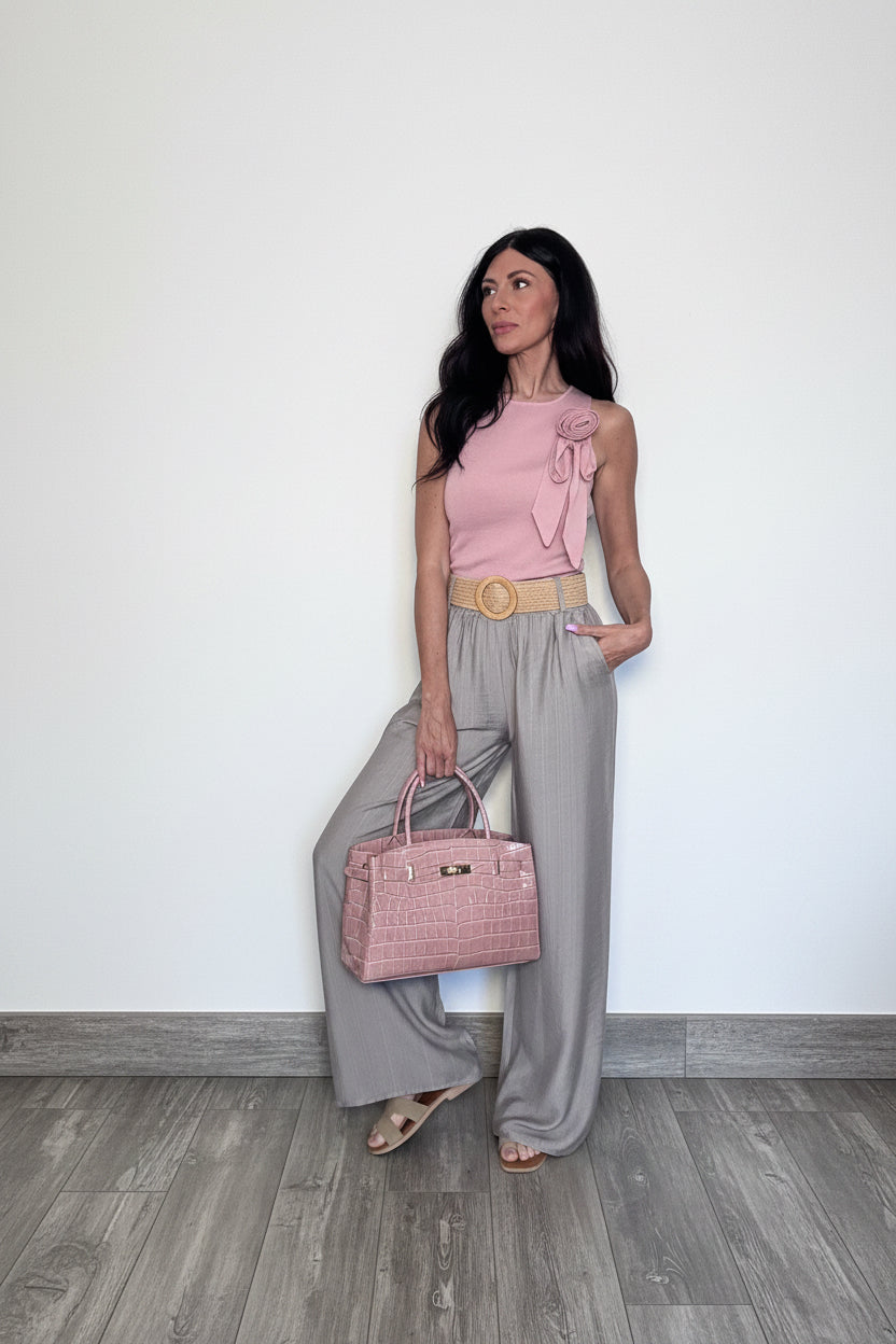 Pantalone Soleil fango