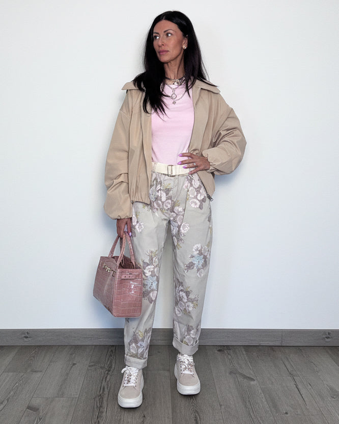 Bomber Ambra beige