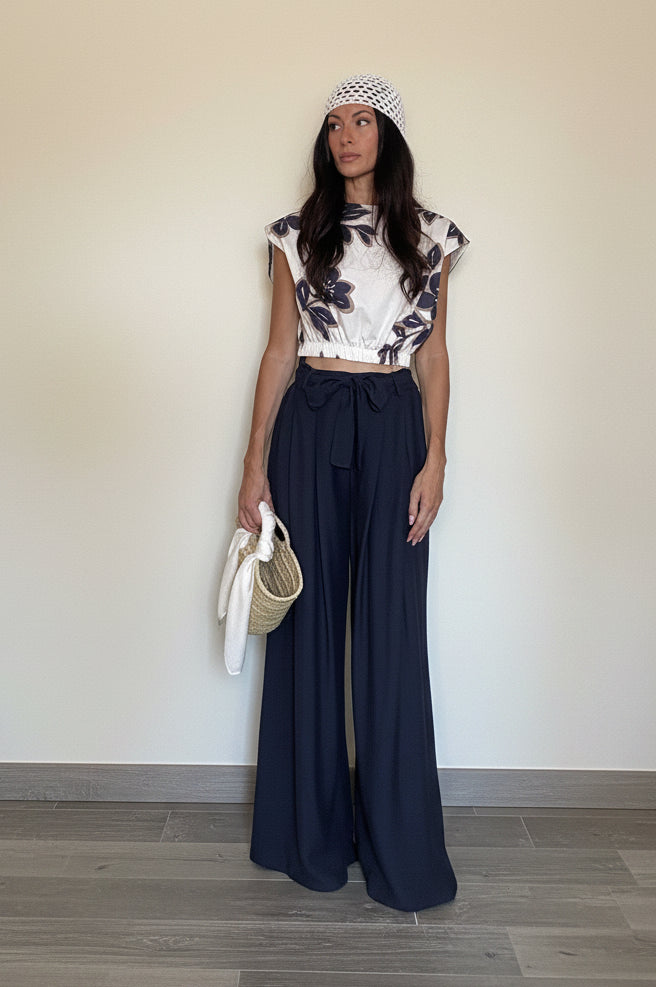 Pantalone Barcelona blu