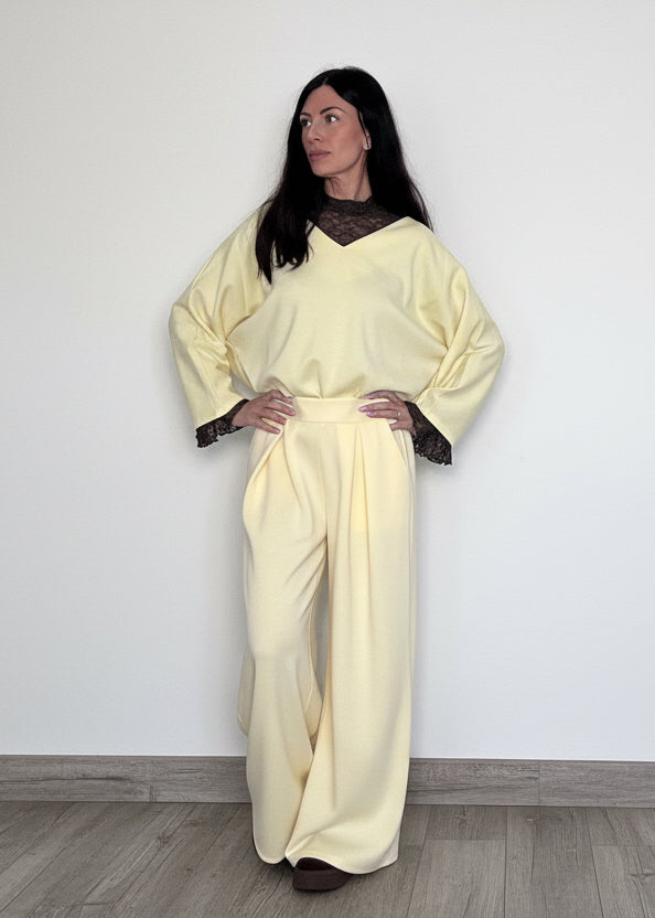 Pantalone Softly giallo