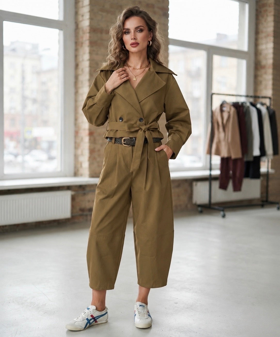 Mini trench London fango