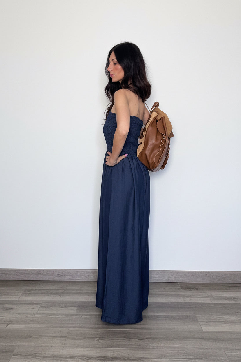 Tuta Denim blu