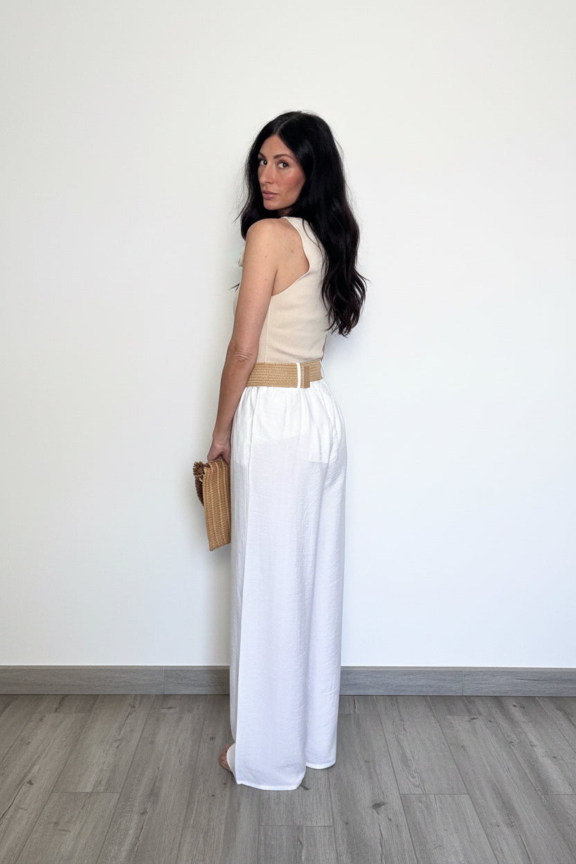 Top Rosa beige