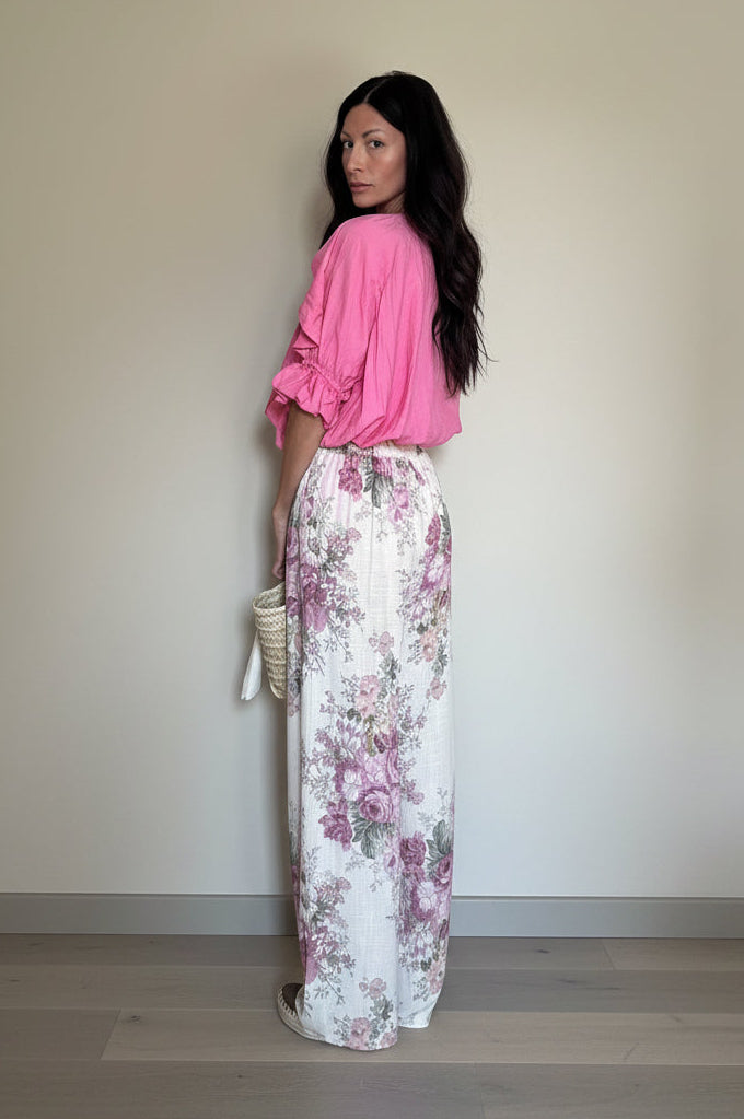 Camicetta Fluida fucsia