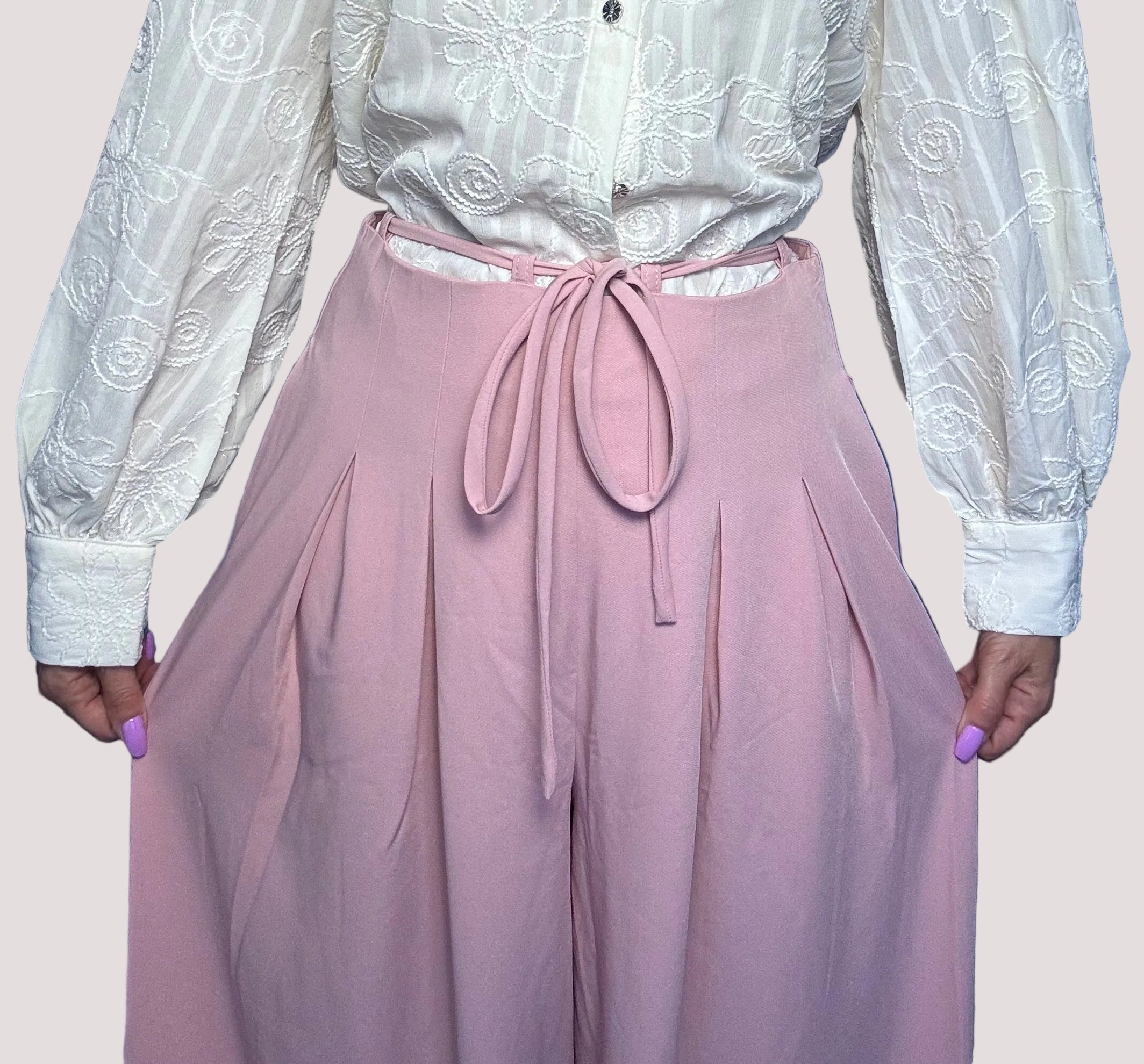 Pantalone Dalia rosa