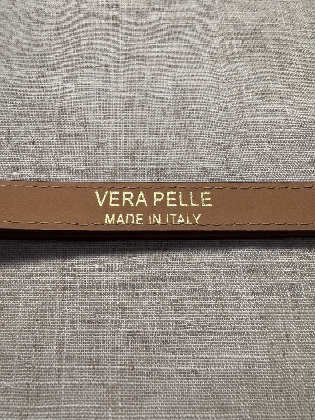 Cintura Hermira in vera pelle Made in Italy
