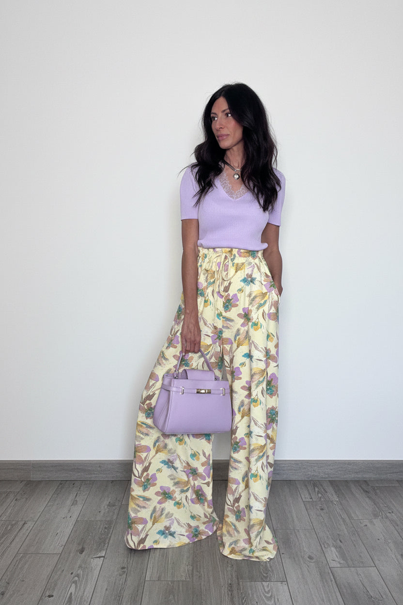 Pantalone Jardin giallo