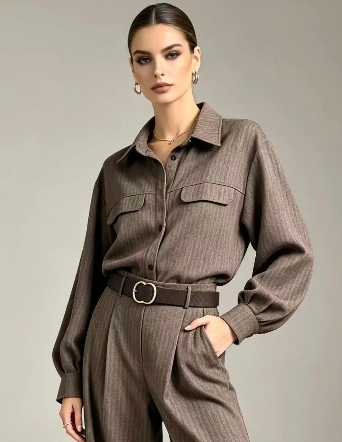 Completo Vienna marrone