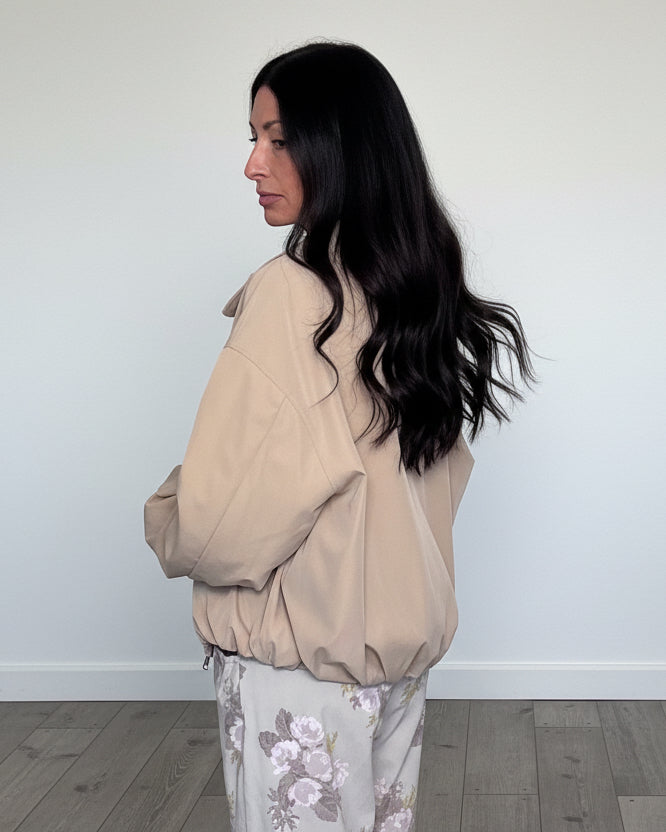 Bomber Ambra beige