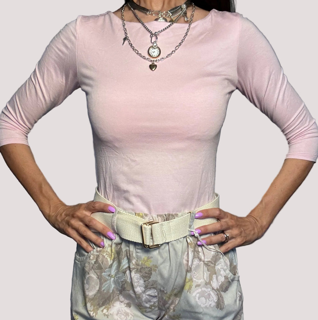 Maglia Camelia rosa