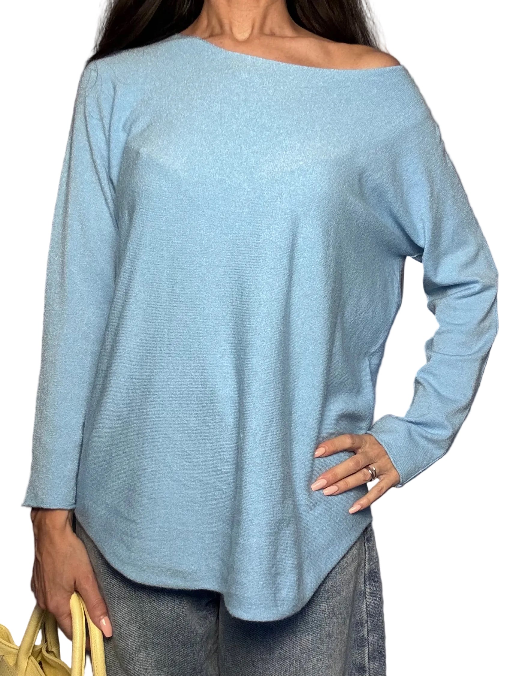 Maglioncino Sarah azzurro