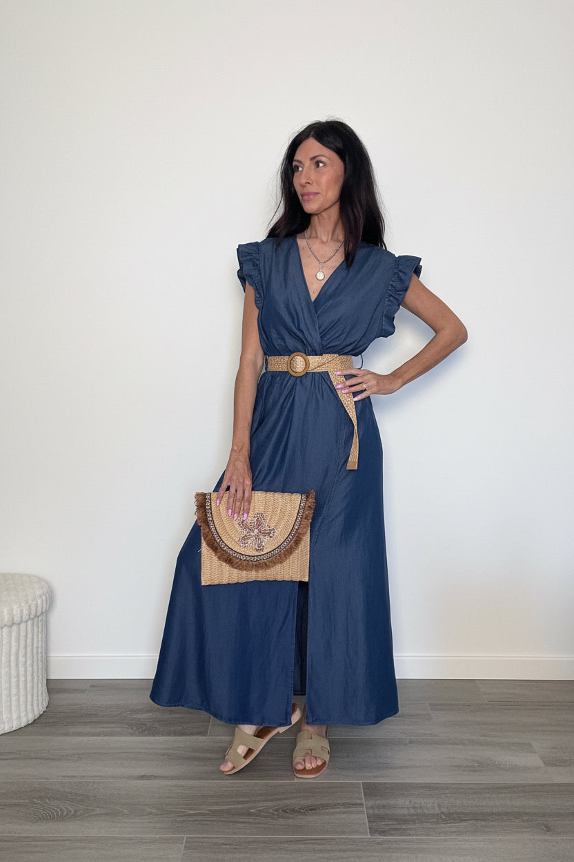 Abito Denim blu