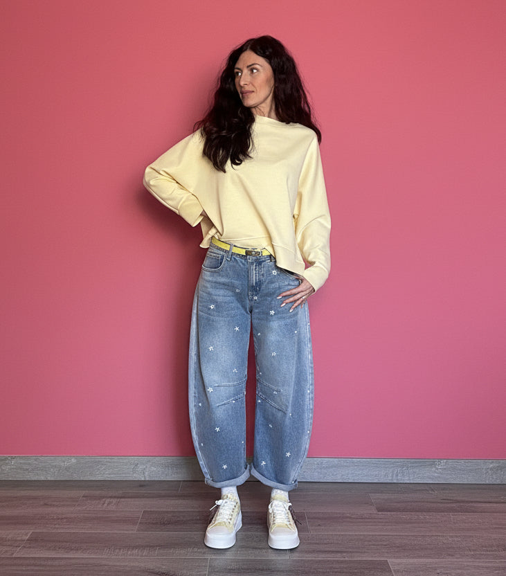 Jeans balloon Margherite