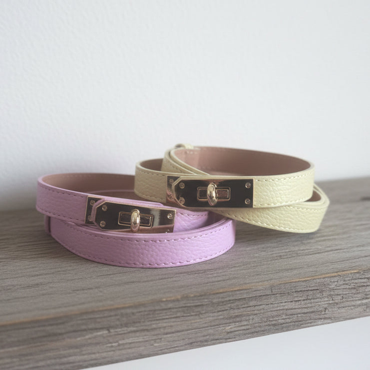 Cintura Hermira in vera pelle Made in Italy