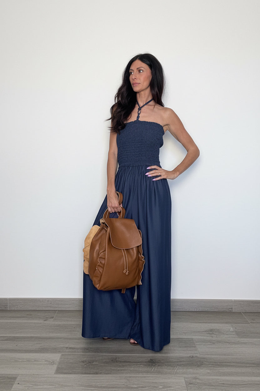Tuta Denim blu