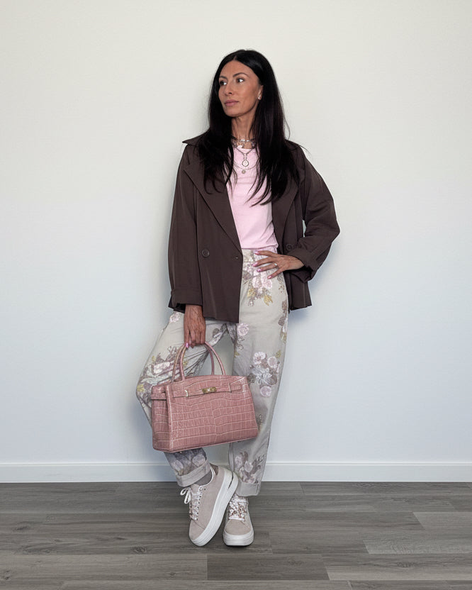 Trench over Dafne cioccolato