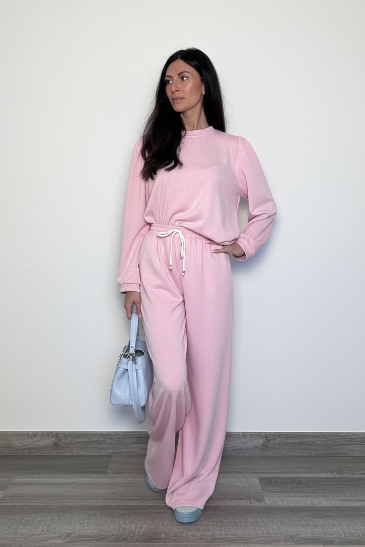 Completo tuta Incanto rosa