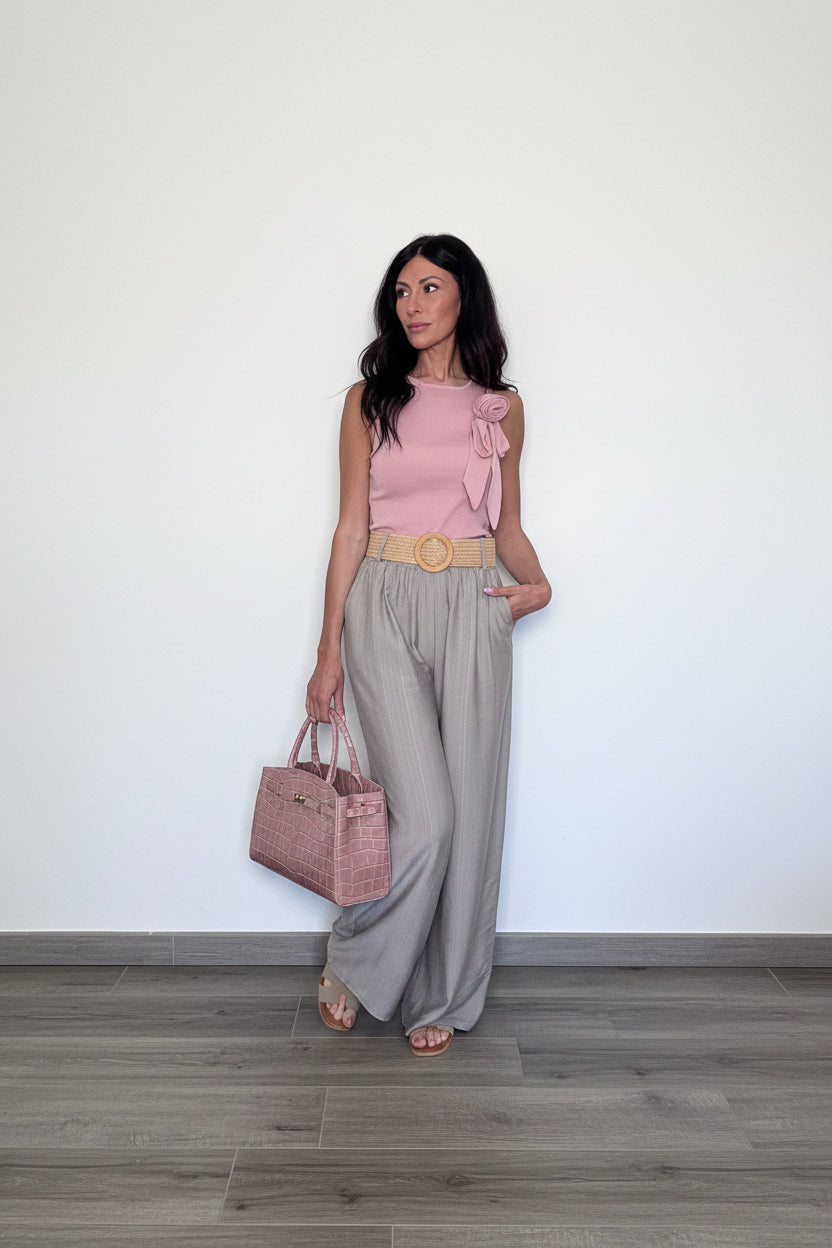 Pantalone Soleil fango