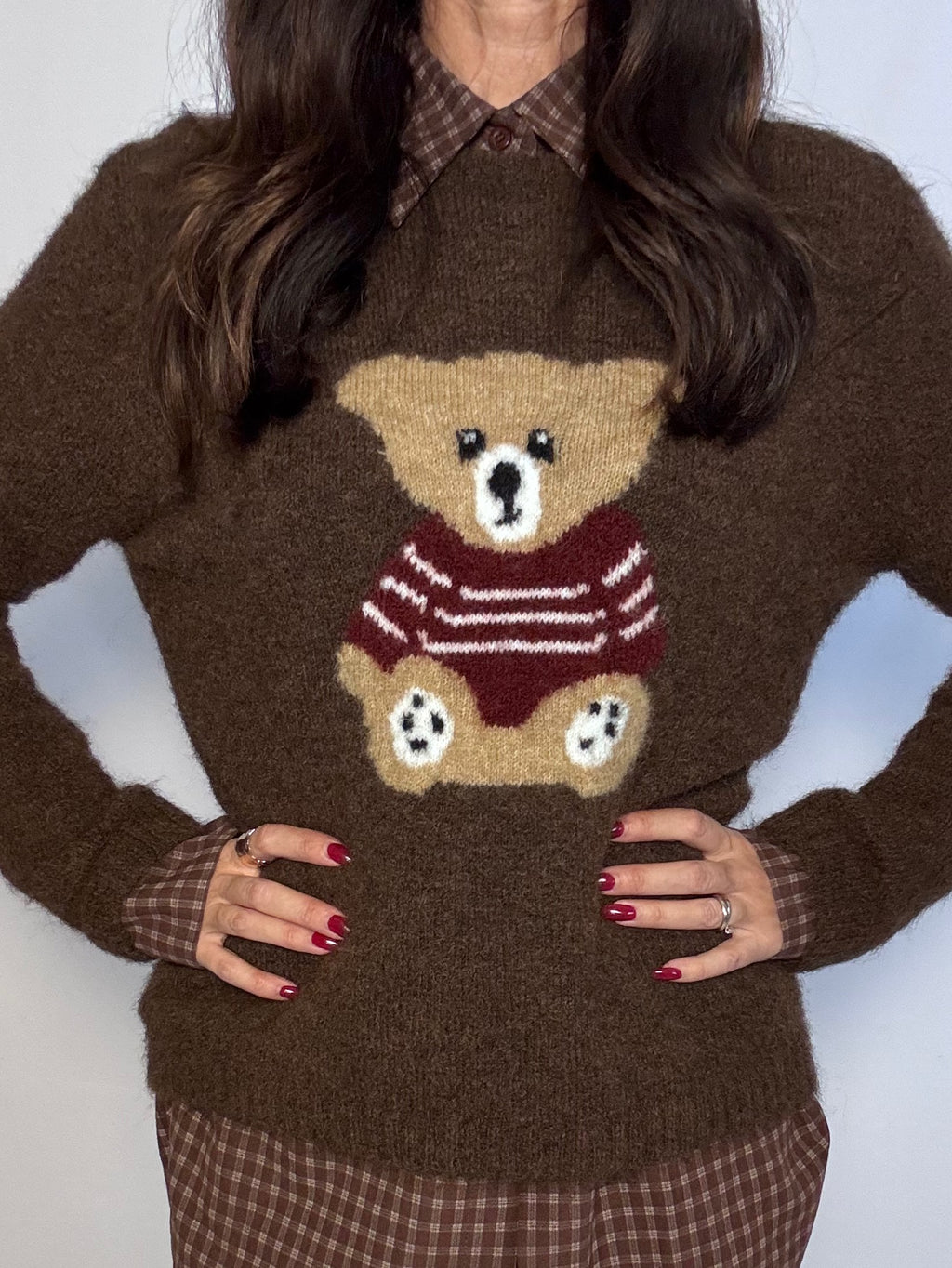 Pull Teddy cioccolato