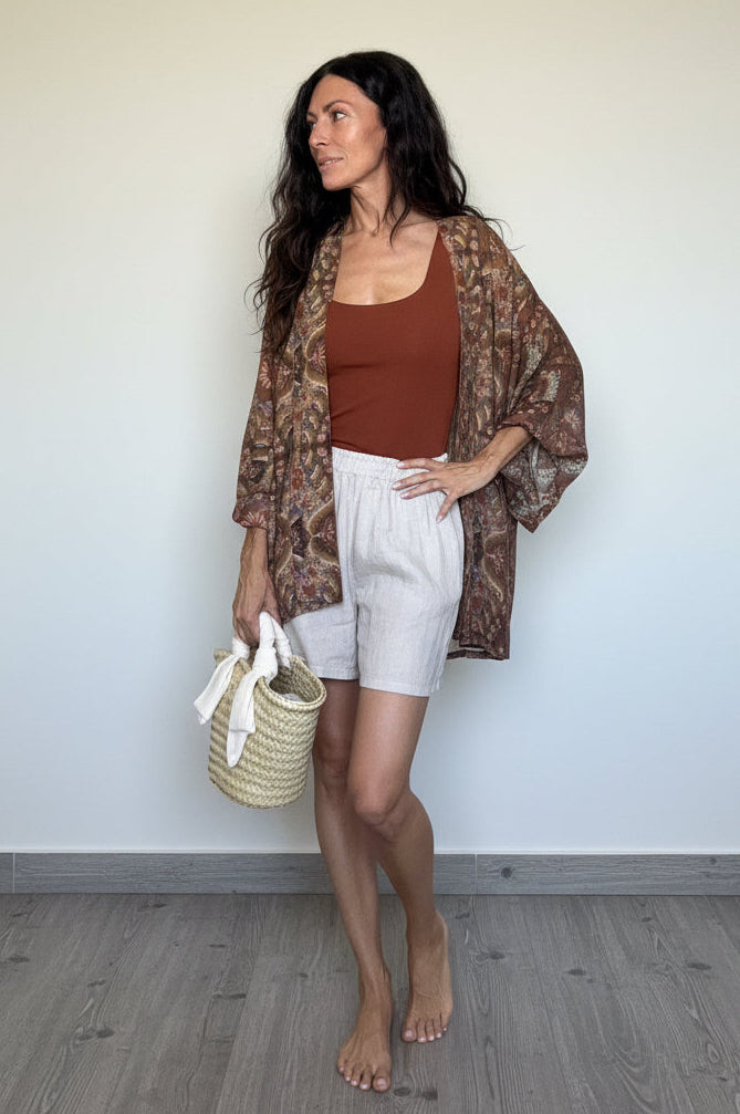 Kimono Kenya cioccolato