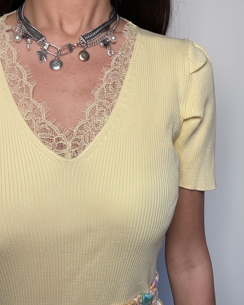 Maglia Camille gialla