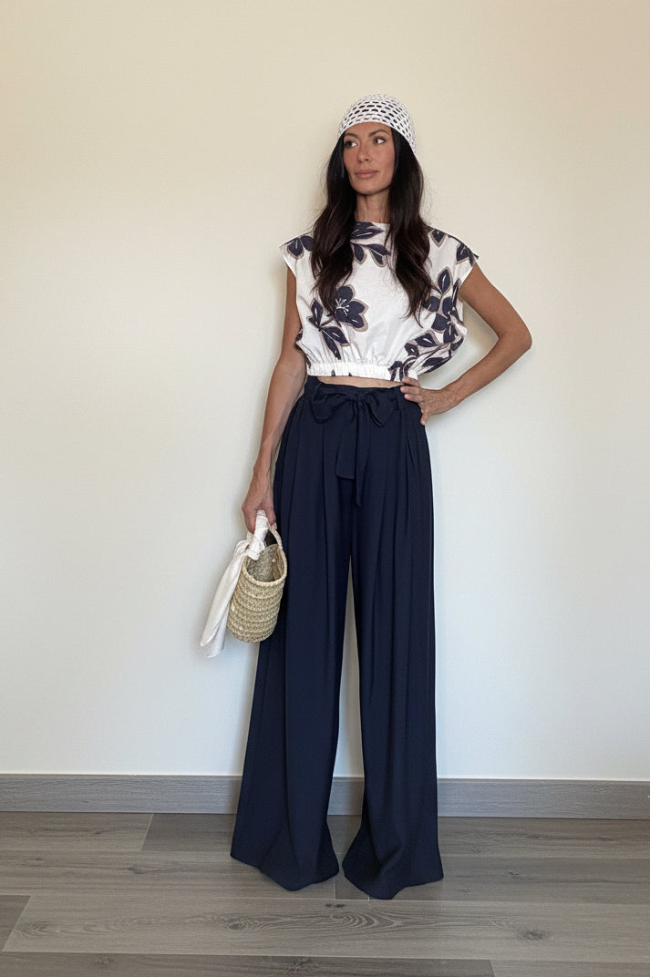 Pantalone Barcelona blu