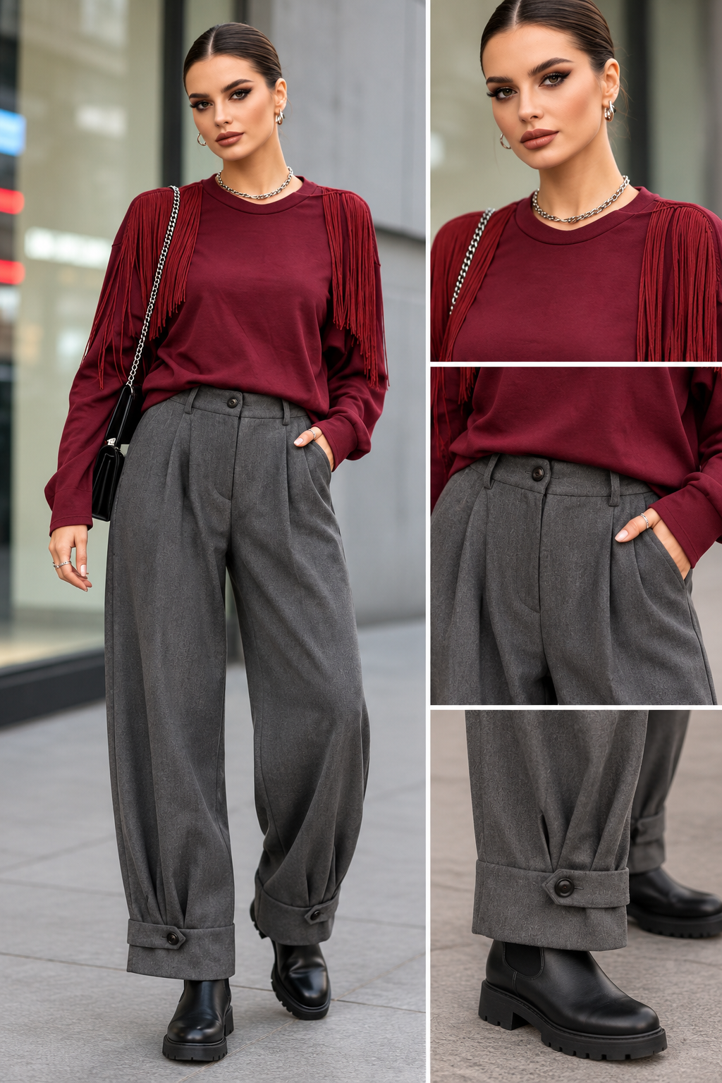 Pantalone Oslo fumo