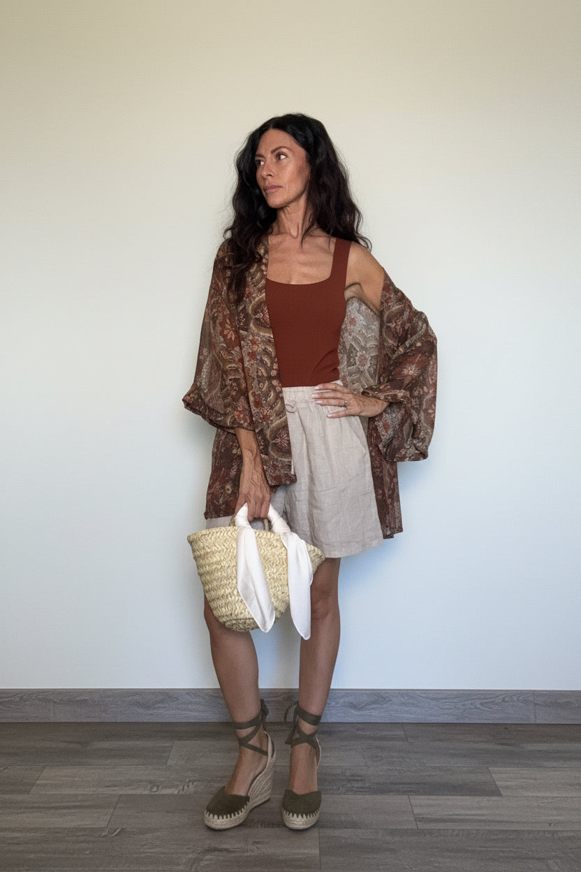 Kimono Kenya cioccolato