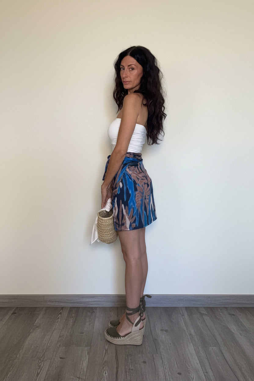 Top fascia pizzo panna