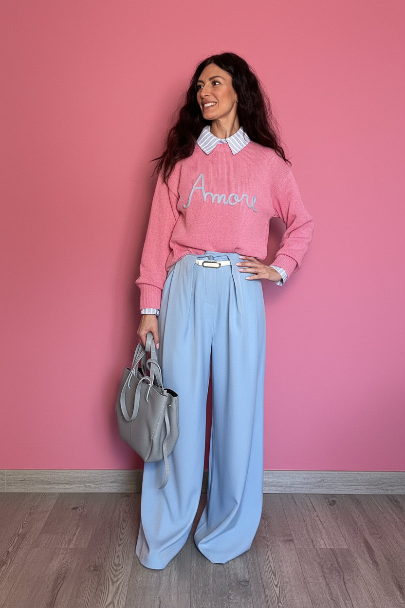 Pantalone Cielo azzurro