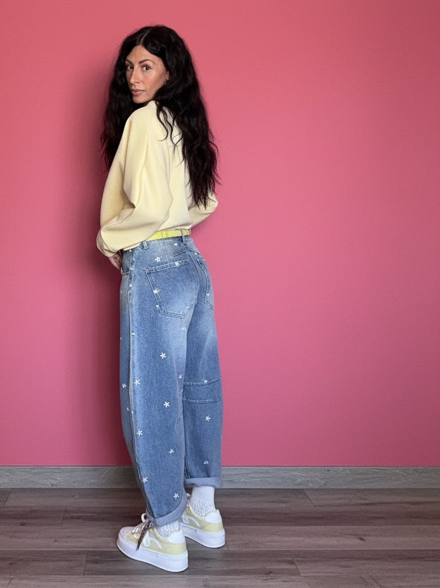 Jeans balloon Margherite