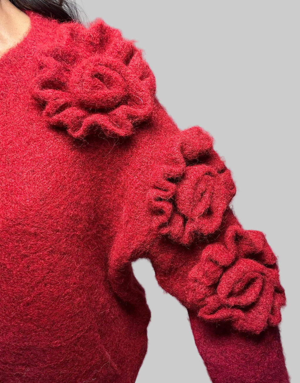 Pull Roses (limited edition) rosso carminio