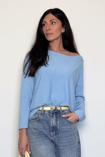 Maglioncino Sarah azzurro