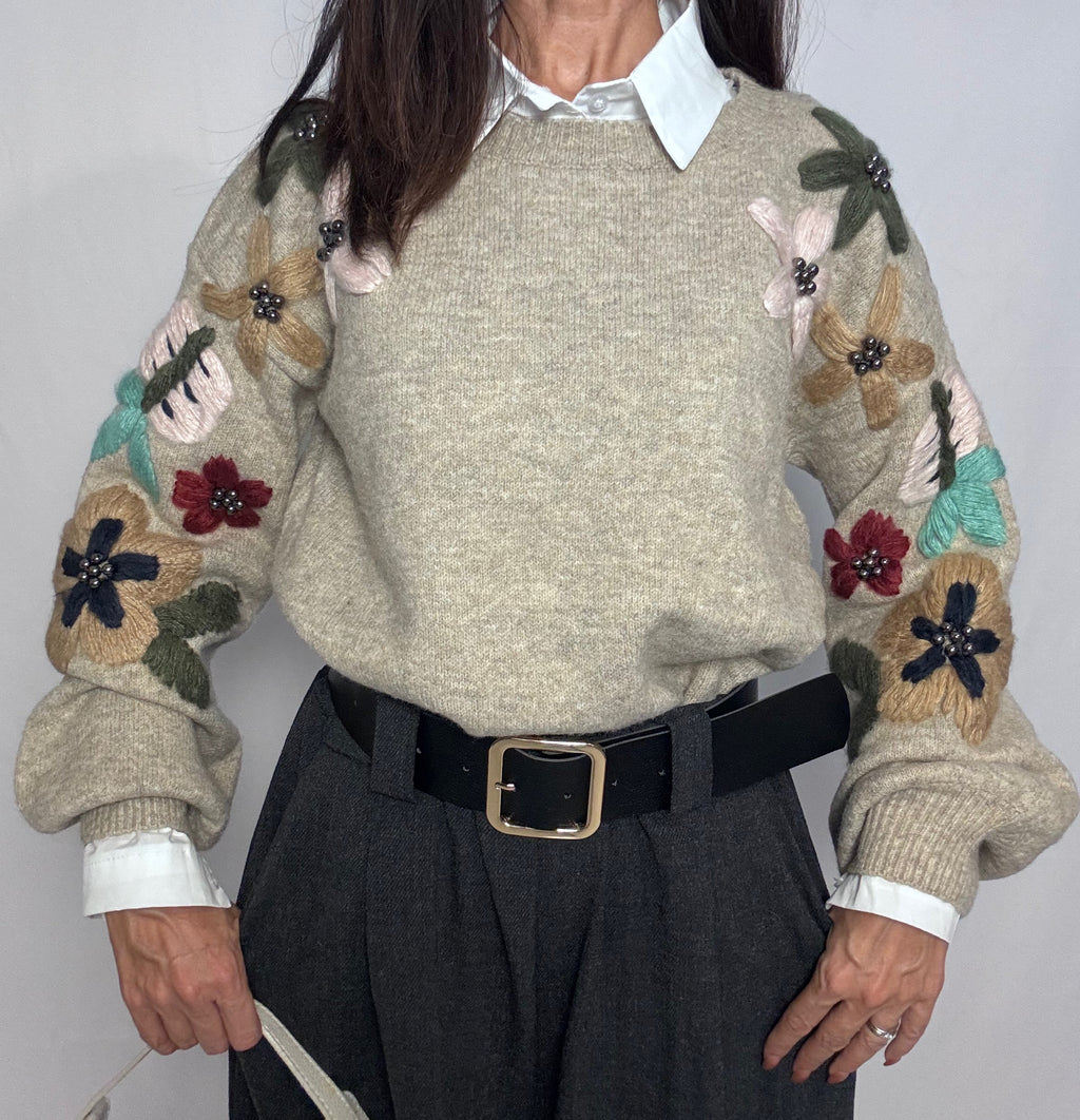 Pantalone Judy con cintura (limited edition) fumo