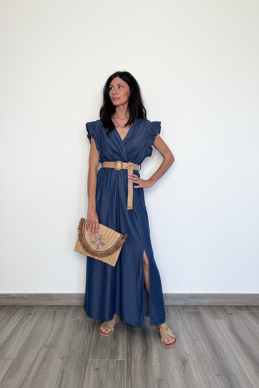 Abito Denim blu